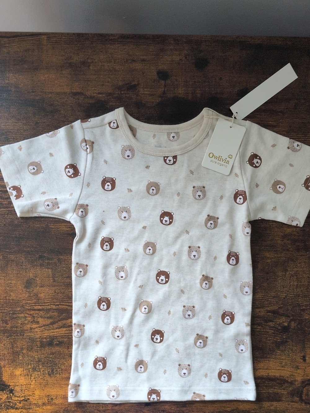 💙2/$20💙NWT Owlivia Short Sleeve Tee Organic Cotton 2-3T